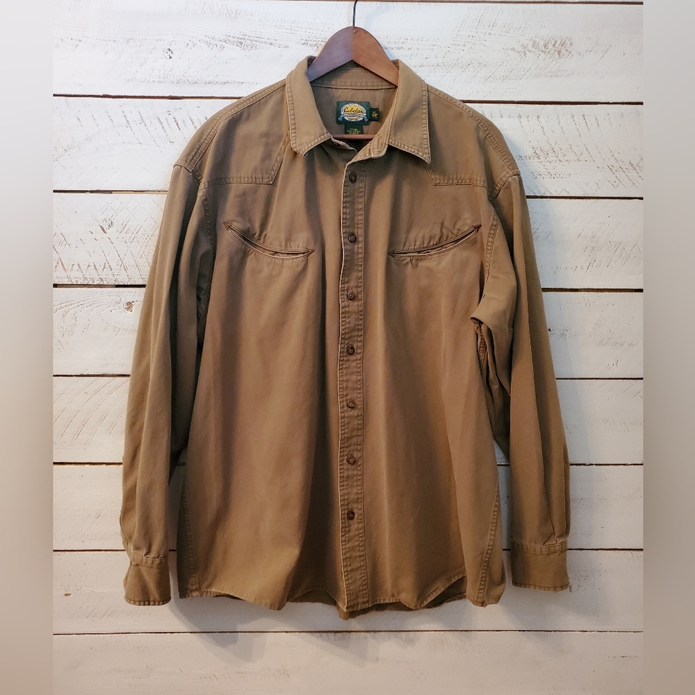 Men's Cabela button down shirt